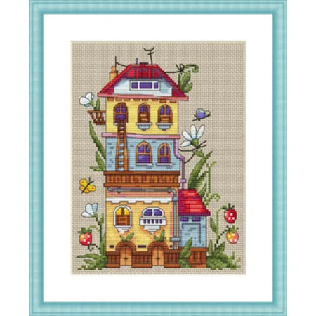 Buy Cross stitch kit A summer house-K-53