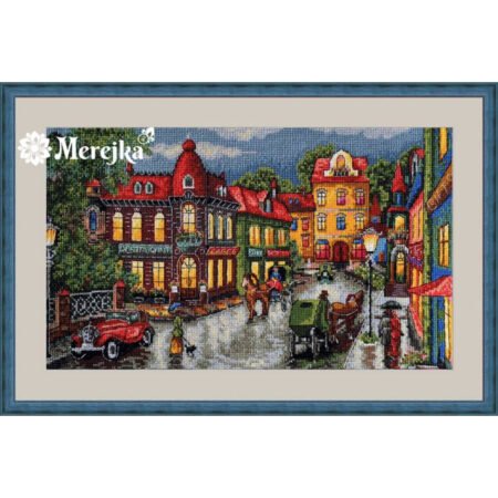 Buy Cross stitch kit Old town-K-59