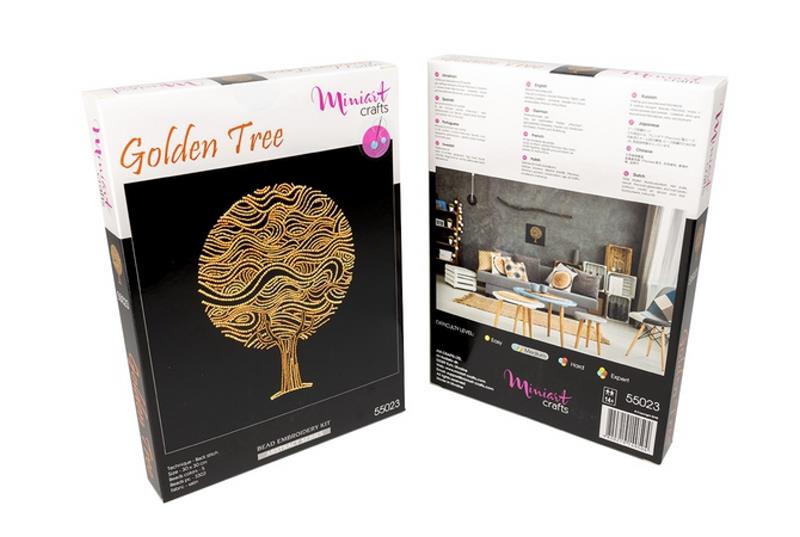 Buy Bead embroidery kit-Golden Tree-55023_1