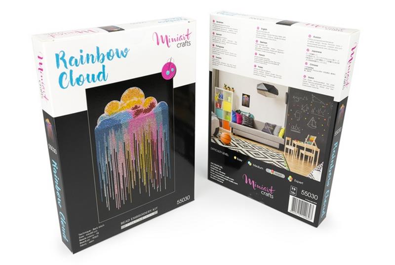 Buy Bead embroidery kit-Rainbow Cloud-55030_1