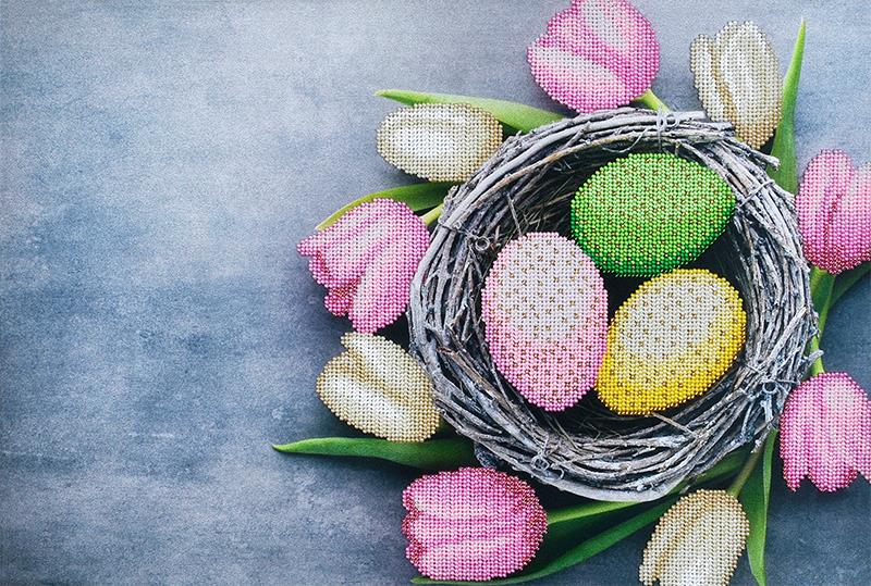 Buy Bead embroidery kit-Happy Easter. Set 1-77001