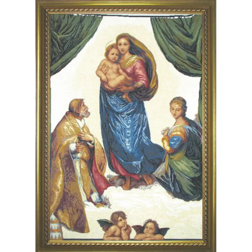 Buy Cross stitch kit Sistine Madonna-303
