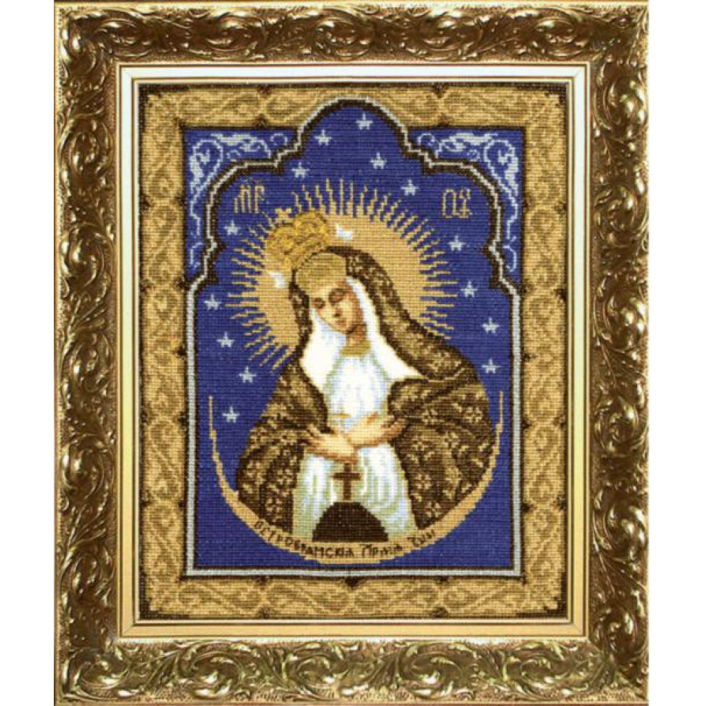 Buy Cross stitch kit Icon of the Most Holy Mother of God of Ostrobram-399