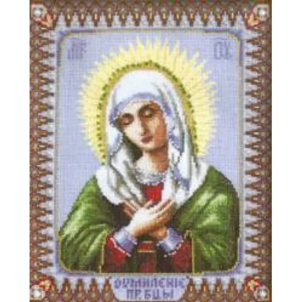 Buy Cross stitch kit Icon of Our Lady of Passion-400