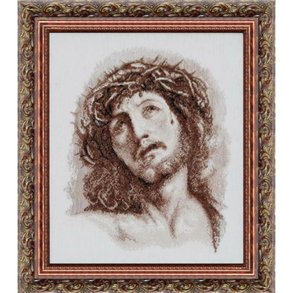 Buy Cross stitch kit The Lord is in a crown of thorns-417