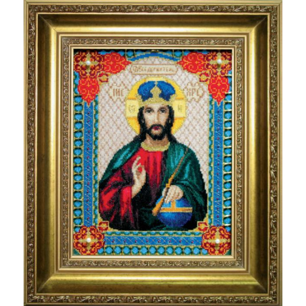 Buy Cross stitch kit Icon of the Lord Jesus Christ-467
