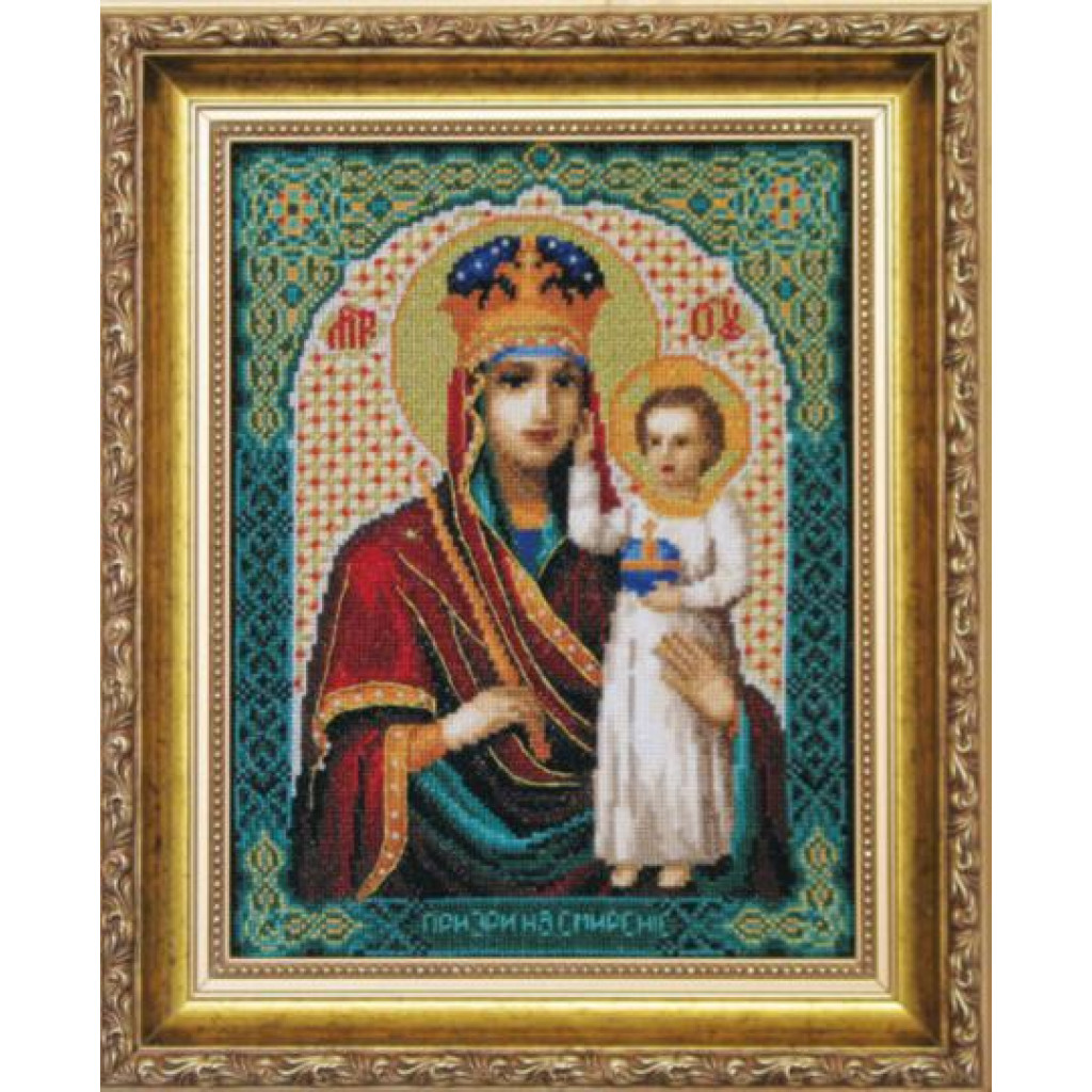 Buy Cross stitch kit The image of the Most Holy Theotokos of Pryza for humility-523