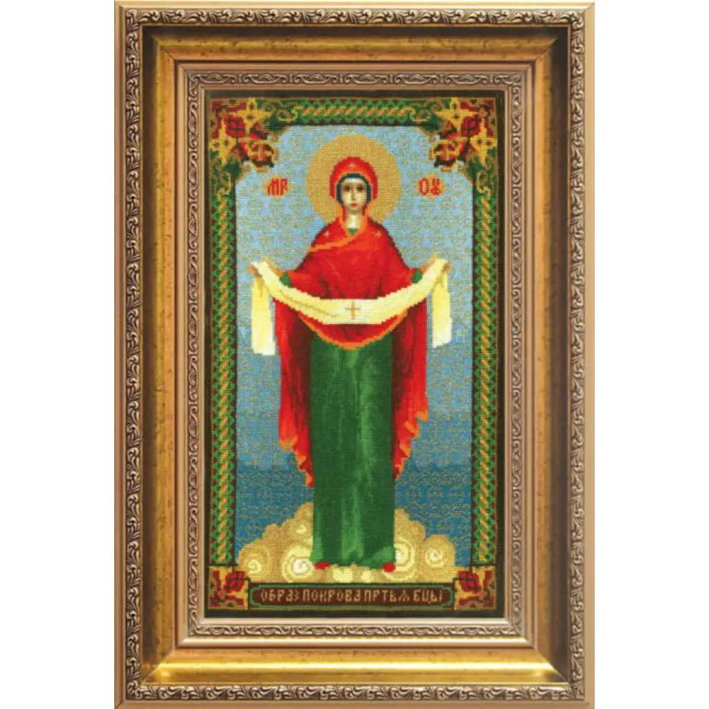 Buy Cross stitch kit Image of the Holy Mother of God Intercession-A101