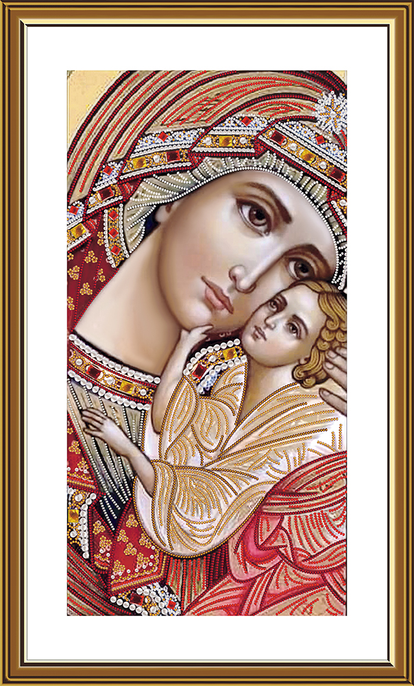Buy Bead embroidery kit The Virgin Mother of God-NK3311