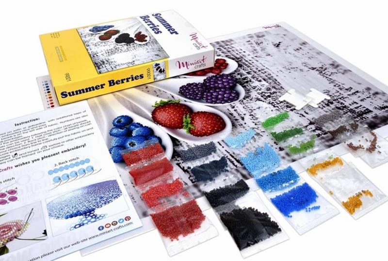 Buy Bead embroidery kit-Summer Berries-99001_2