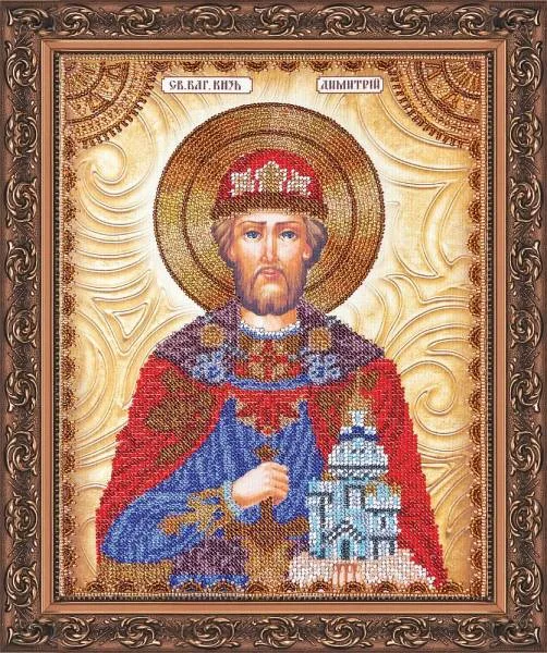 Buy Bead embroidery kit Icon - St. Demetrius-AA-001