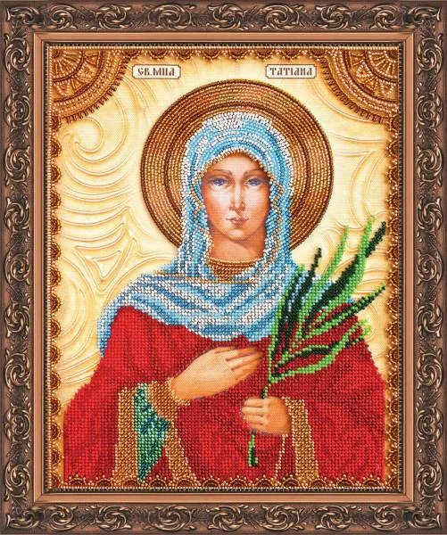 Buy Bead embroidery kit Icon - Saint Tatiana-AA-004