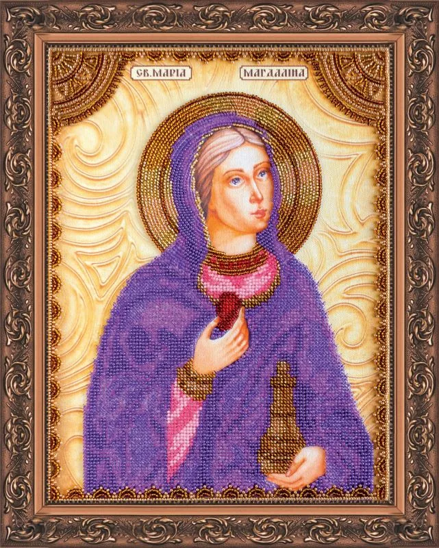 Buy Bead embroidery kit Icon - Holy Mary-AA-014