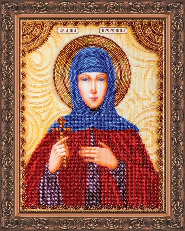 Buy Bead embroidery kit Icon - Saint Anne-AA-015