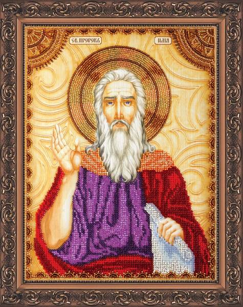 Buy Bead embroidery kit Icon - the Holy Ilya-AA-041