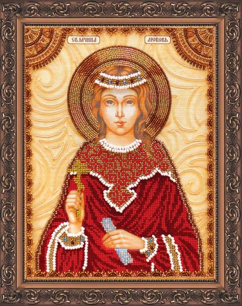Buy Bead embroidery kit Icon - Holy Love-AA-054