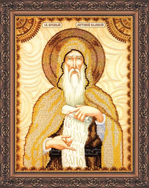 Buy Bead embroidery kit Icon - St. Anthony-AA-063