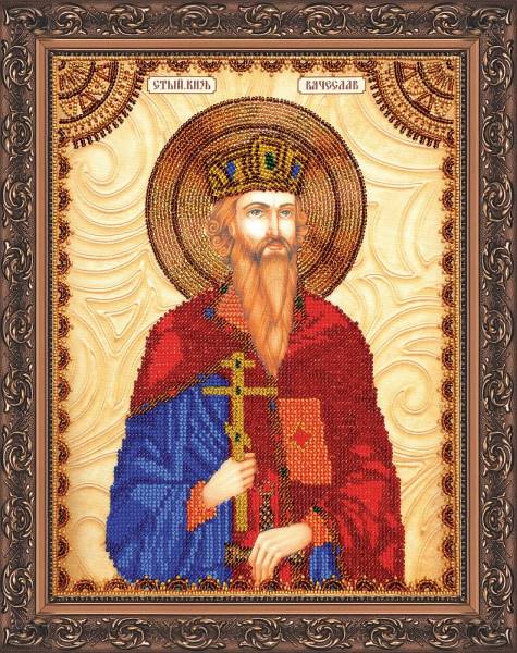 Buy Bead embroidery kit Icon - the Holy Vyacheslav-AA-065