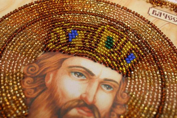 Buy Bead embroidery kit Icon - the Holy Vyacheslav-AA-065_1