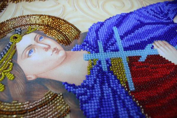 Buy Bead embroidery kit Icon - Holy Cristina-AA-072_4