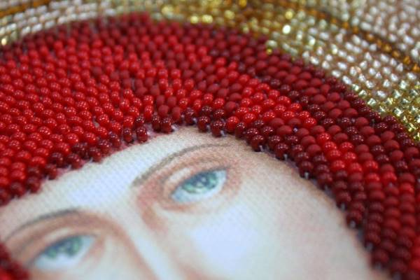 Buy Bead embroidery kit Icon - Holy Zinaida-AA-076_1