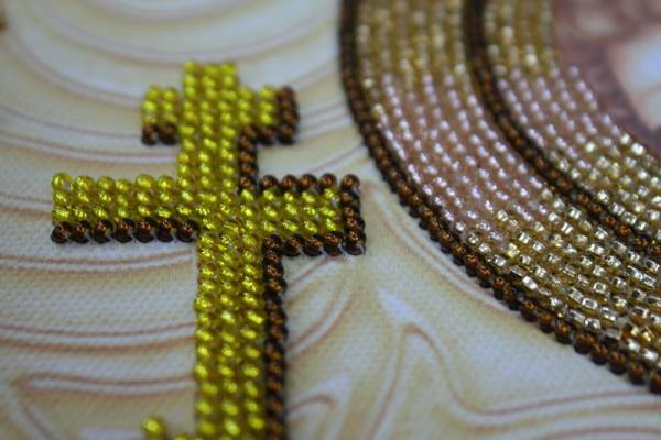 Buy Bead embroidery kit Icon - Saint Theodore (Fedor)-AA-099_1