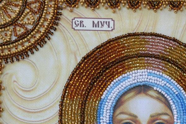 Buy Bead embroidery kit Icon - St. Martha-AA-133_1