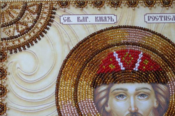 Buy Bead embroidery kit Icon - St. Rostislav-AA-138_1