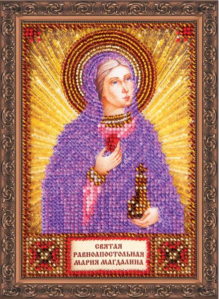 Buy Mini Bead embroidery kit Icon - Holy Mary-AAM-014