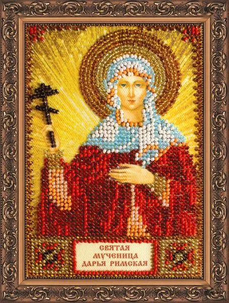 Buy Mini Bead embroidery kit Icon - Holy Daria-AAM-020