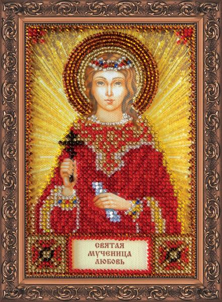 Buy Mini Bead embroidery kit Icon - Holy Love-AAM-054