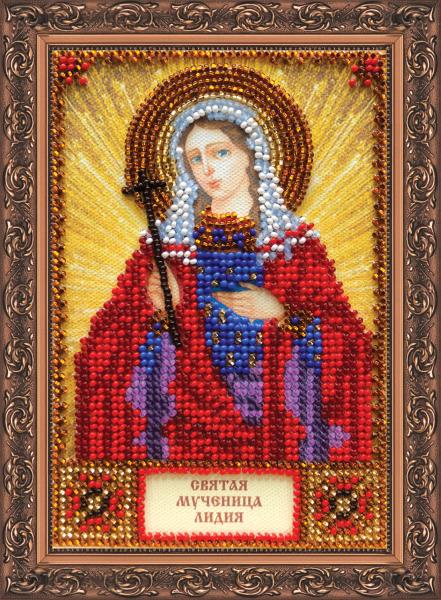 Buy Mini Bead embroidery kit Icon - Holy Lydia-AAM-060