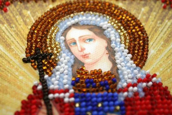 Buy Mini Bead embroidery kit Icon - Holy Lydia-AAM-060_1