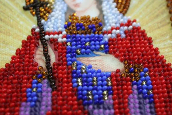 Buy Mini Bead embroidery kit Icon - Holy Lydia-AAM-060_2