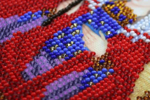 Buy Mini Bead embroidery kit Icon - Holy Lydia-AAM-060_4