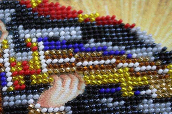 Buy Mini Bead embroidery kit Icon - St. Boris-AAM-061_1