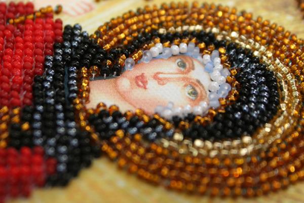 Buy Mini Bead embroidery kit Icon - Saint Margaret-AAM-066_3