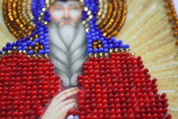 Buy Mini Bead embroidery kit Icon - the Holy Gennady-AAM-067_2