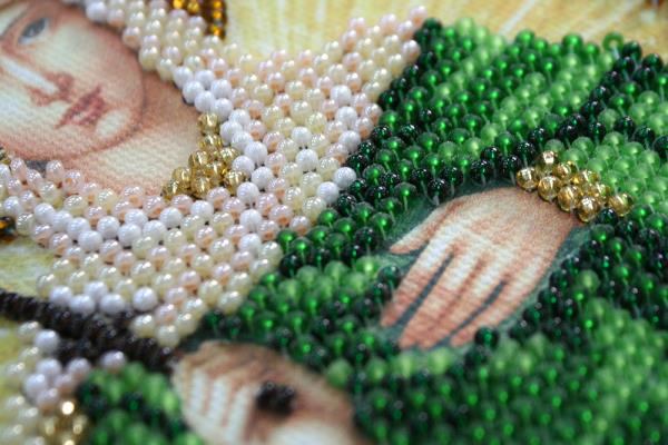 Buy Mini Bead embroidery kit Icon - Saint Antonin-AAM-070_4