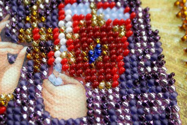 Buy Mini Bead embroidery kit Icon - St. Leonid-AAM-071_3