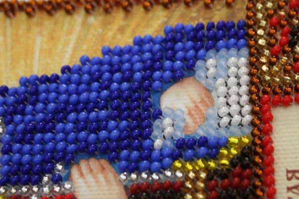 Buy Mini Bead embroidery kit Icon - Holy Cristina-AAM-072_4