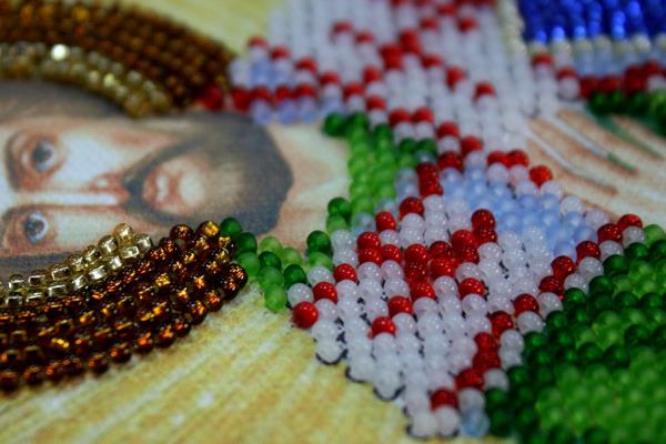 Buy Mini Bead embroidery kit Icon - Saint Timothy-AAM-075_4