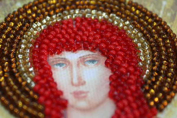 Buy Mini Bead embroidery kit Icon - Holy Zinaida-AAM-076_1