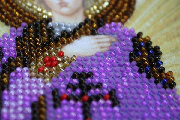 Buy Mini Bead embroidery kit Icon - St. Gleb-AAM-077_1