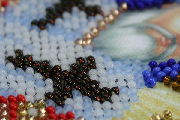 Buy Mini Bead embroidery kit Icon - St. Arseny-AAM-079_4