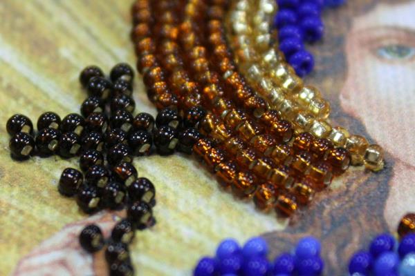 Buy Mini Bead embroidery kit Icon - Saint Pelagia-AAM-080_2
