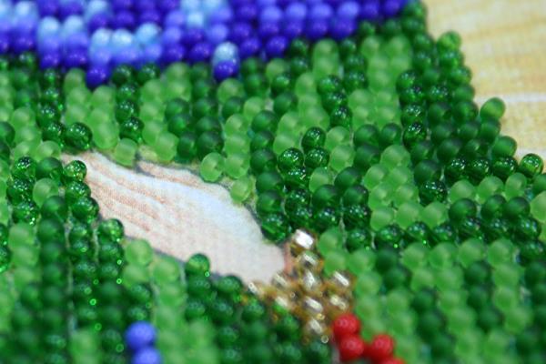 Buy Mini Bead embroidery kit Icon - Saint Pelagia-AAM-080_3