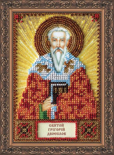 Buy Mini Bead embroidery kit Icon - St. Gregory-AAM-081