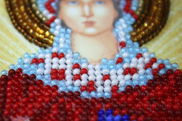 Buy Mini Bead embroidery kit Icon - Saint Joan (Jeanne Yang)-AAM-088_3