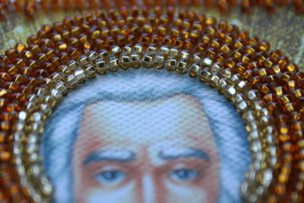 Buy Mini Bead embroidery kit Icon - Saint Joseph-AAM-089_3